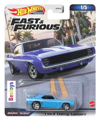 Hot Wheels Fast &amp; Furious Set HNW46 Chevy Camaro Toyota Land Cruiser Lykan Plymouth Dodge Charger