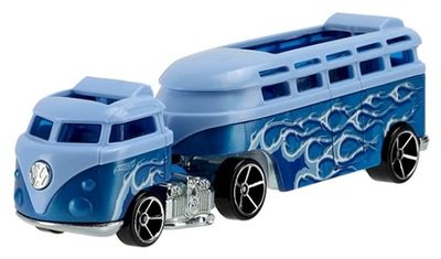 Hot Wheels VW Volkswagen Hauler Cab &amp; Trailer Track Stars