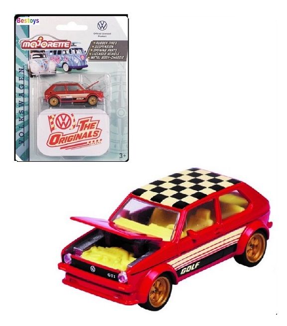 Majorette Originals VW Volkswagen Golf Mk 1 MK1 + Collector tin