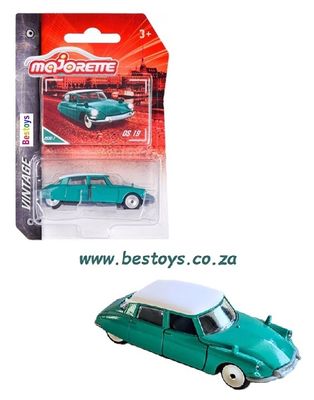 Majorette Vintage Series Citroen DS 19 DS19 Majorette Vintage Series Citroen DS 19 DS19