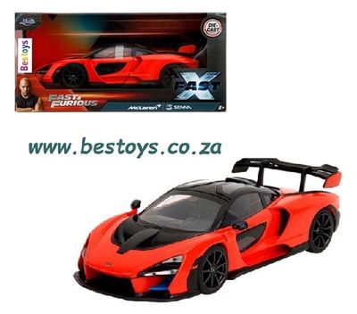 JADA 35485 McLaren Senna Fast X Fast & Furious Movie Film TV JADA 35485 McLaren Senna Fast X Fast & Furious Movie Film TV
