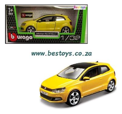 Burago VW Volkswagen Polo GTi MK V MK5 Burago VW Volkswagen Polo GTi MK V MK5