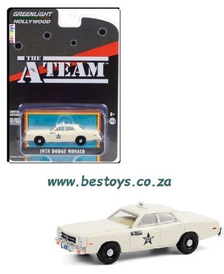 Greenlight Hollywood Dodge Monaco 1978 Taxi A Team TV Movie