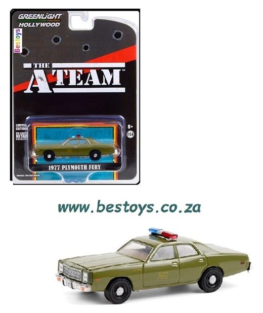 Greenlight Hollywood Plymouth Fury 1977 A Team TV Movie