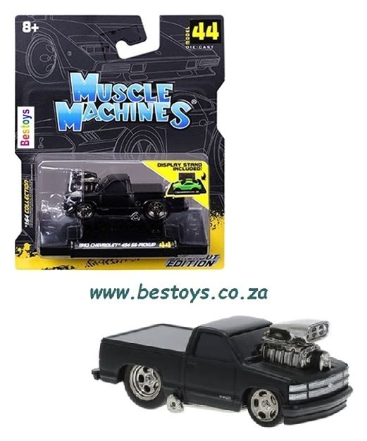 Maisto Muscle Machines Chevy Chevrolet 454 SS Pickup 1993 Blackout Edition Maisto Muscle Machines Chevy Chevrolet 454 SS Pickup 1993 Blackout Edition