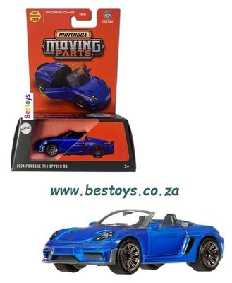 Matchbox Moving Parts 2025 31/50 Porsche 718 Spyder RS 2024