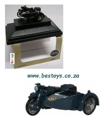 Oxford BSA008 BSA Motorcycle Bike & sidecar "RAF" Oxford BSA008 BSA Motorcycle Bike & sidecar "RAF"