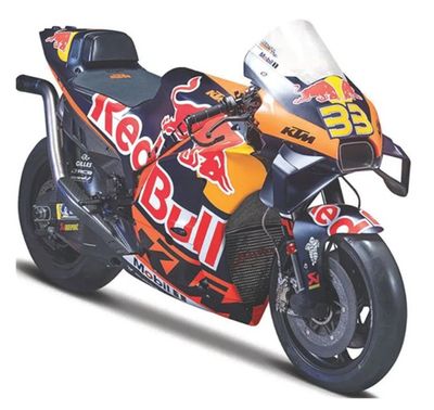Maisto Motorcycle Bike Moto GP 2023 KTM RC 16 RC16 Factory Racing No 33 Binder "Red Bull"