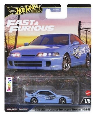 Hot Wheels Fast & Furious Set HNW46 2024 Acura Nissan BMW M3 E46 Ford Mustang Alfa Romeo Giulia Sprint