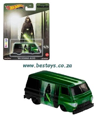 Hot Wheels Pop Culture Star Wars Mandalorian Dodge A 100 A100 1966 Van Hot Wheels Pop Culture Star Wars Mandalorian Dodge A 100 A100 1966 Van