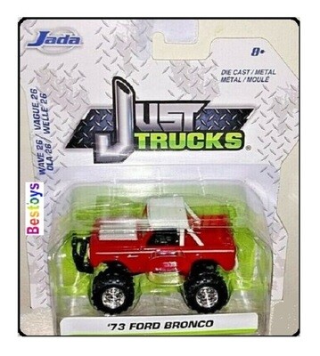 JADA Diecast Model Car Trucks Series Ford Bronco 1973 1/64 scale new in pack
