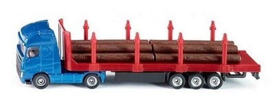 SIKU 1659 Volvo truck & trailer log transporter