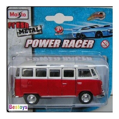 Maisto Power Racer VW Volkswagen Kombi Samba Bus