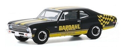 Greenlight Running on Empty Chevy Chevrolet Nova 1972 "Bardahl" 1/64 scale