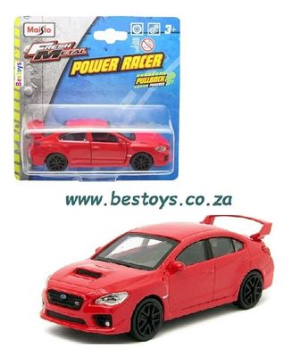 Maisto Power Racer Subaru WRX STi 2017 Maisto Power Racer Subaru WRX STi 2017