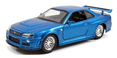 JADA 24037 Nissan Skyline GT R R34 Brian Fast & Furious Movie Film TV