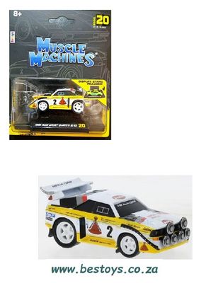 Maisto Muscle Machines Audi Quattro Sport S1 E2 1986 No 2