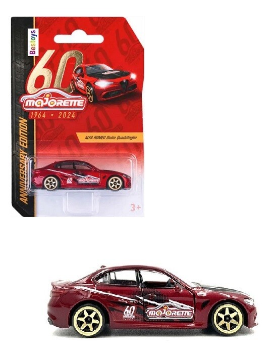 Majorette Anniversary Edition Alfa Romeo Giulia Quadrifoglia