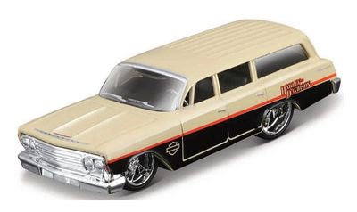 Maisto Harley Davidson Series Chevy Chevrolet Biscayne Stationwagon 1962