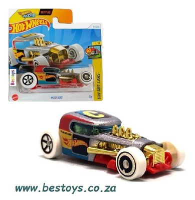 Hot Wheels Hotwheels 2024 61/250 Mod Rod Art Cars Netflix "Let's Race"