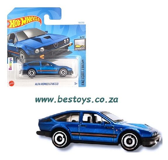 Hot Wheels 2024 98/250 Alfa Romeo GTV 6 GTV6 3.0 Hot Wheels 2024 98/250 Alfa Romeo GTV 6 GTV6 3.0