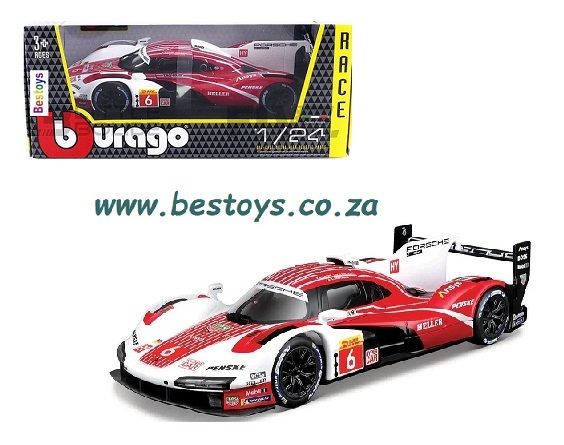 Bburago 28042 Porsche 963 No 6 Le Mans "Penske"
