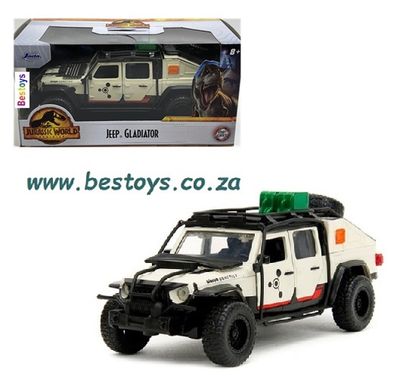 JADA Hollywood Rides 34465 Jeep Gladiator Jurassic World