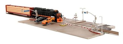 JADA Nano Set 34915 Fast &amp; Furious Final Race + 2 cars + train playset diorama