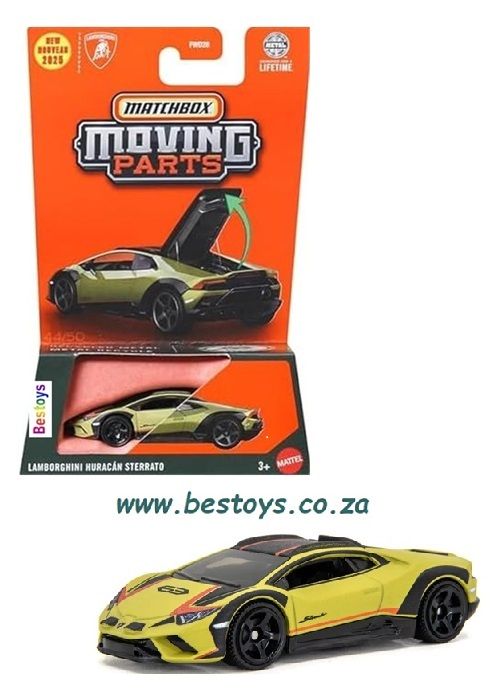 Matchbox Moving Parts 2025 Release H Lamborghini Huracan Sterrato