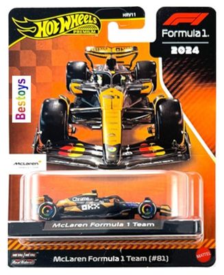 Hot Wheels Formula 1 F1 F1 2024 McLaren No 81 Piastri