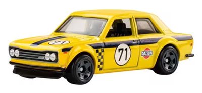Hot Wheels Silver Series Rally Racers Datsun 510 1971 No 71