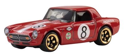 Hot Wheels Silver Series Rally Racers Honda S 800 S800 Racing No 8