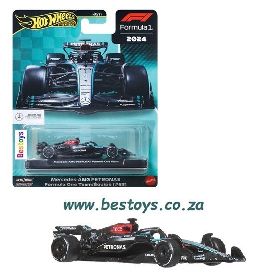 Hot Wheels JBM18 Formula 1 F1 F1 2024 Mercedes Benz AMG Petronas No 63 Russell Hot Wheels JBM18 Formula 1 F1 F1 2024 Mercedes Benz AMG Petronas No 63 Russell