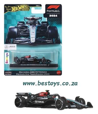 Hot Wheels JBM16 Formula 1 F 1 F1 2024 Mercedes Benz AMG Petronas No 44 Hamilton Hot Wheels JBM16 Formula 1 F 1 F1 2024 Mercedes Benz AMG Petronas No 44 Hamilton