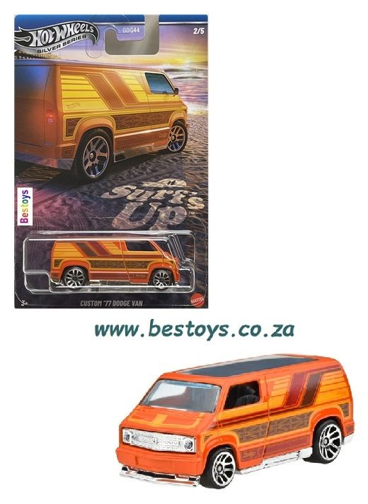 Hot Wheels Silver Series Surf's Up Dodge Custom Van 1977