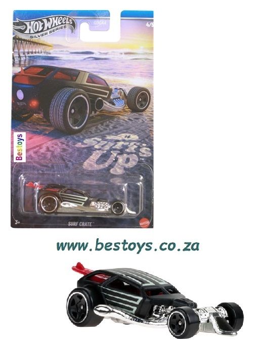 Hot Wheels Silver Series Surf's Up Surf Crate
