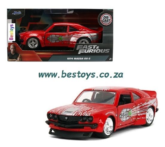 JADA 24037 Mazda RX 3 RX3 Fast &amp; Furious Movie Film TV