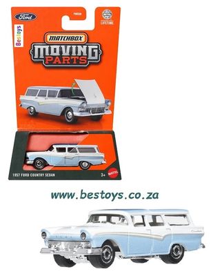 Matchbox Moving Parts 2025 Ford Country Sedan Stationwagon 1957