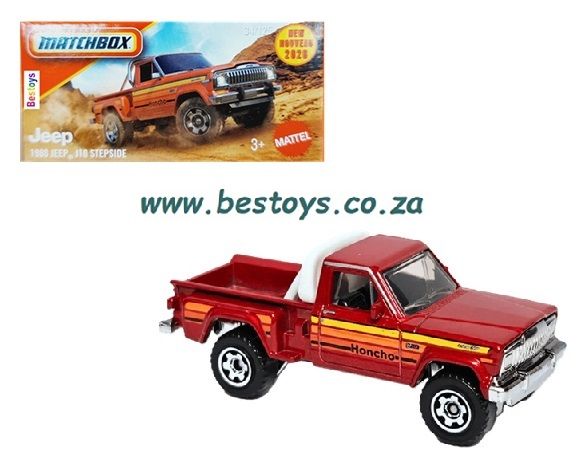 Matchbox Power Grab 2026 34/125 Jeep J 10 J10 Stepside 1980 Matchbox Power Grab 2026 34/125 Jeep J 10 J10 Stepside 1980