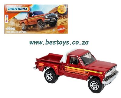 Matchbox Power Grab 2026 34/125 Jeep J 10 J10 Stepside 1980 Matchbox Power Grab 2026 34/125 Jeep J 10 J10 Stepside 1980
