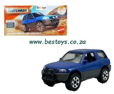 Matchbox Power Grab 2026 33/125 Toyota RAV 4 RAV4 Offroad 1997 Matchbox Power Grab 2026 33/125 Toyota RAV 4 RAV4 Offroad 1997