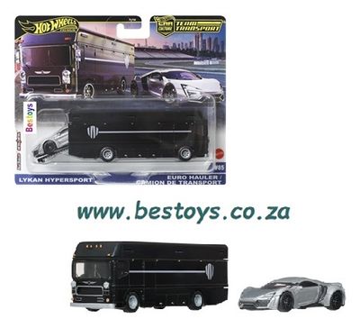 Hot Wheels Car Culture Team Transport 2026 Lykan Hypersport + Euro Hauler Transporter Hot Wheels Car Culture Team Transport 2026 Lykan Hypersport + Euro Hauler Transporter