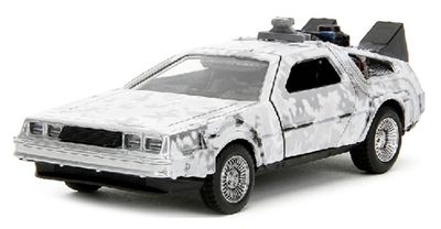 JADA 34785 Hollywood Delorean Time Machine Frosted Version Back to the Future