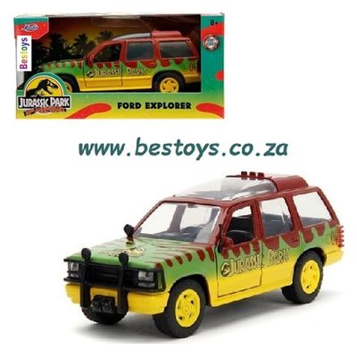JADA 31956 Hollywood Ford Explorer Jurassic Park 30th Anniversary
