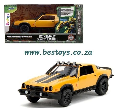 JADA 34258 Hollywood Transformers Chevy Chevrolet Camaro 1977 Bumblebee