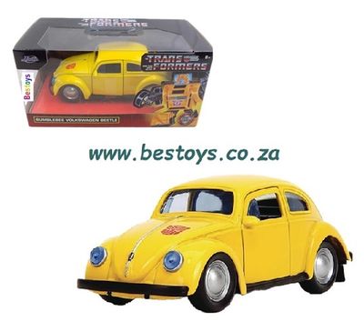 JADA 35595 Hollywood Transformers VW Volkswagen Beetle Bumblebee