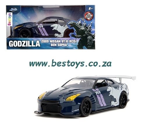 JADA 35295 Hollywood Godzilla Nissan GT R R35 Ben Sopra 2009