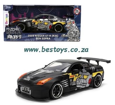 JADA 36707 Hollywood Rides Nissan GT R R35 Ben Sopra 2009 Godzilla