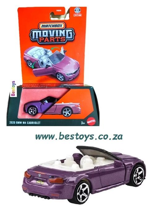 Matchbox Moving Parts FWD28 2026 Release J BMW M 4 M4 Cabriolet 2020