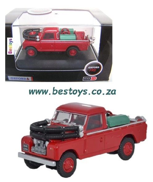 Oxford LAN2004 Land Rover Series II 2 Fire Appliance
